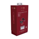 Milan Collection Leg Cuffs Black/Red