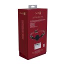 Milan Collection Silicone Ball Gag Black/Red