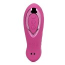 Loveline Thrusting and Tapping Vibrator - Powerful Pink