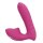 Loveline Thrusting and Tapping Vibrator - Powerful Pink