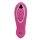 Loveline Thrusting and Tapping Vibrator - Powerful Pink