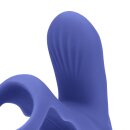 Loveline Vibrating Cockring with Clit Stimulation Tamiya Blue