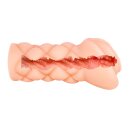Crazy Bull Michelle Vagina Masturbator with Vibration Beige