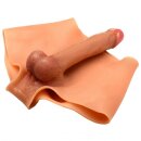 XR Brands Silicone Penis Boxer Panties
