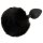 You2Toys Fluffy Tail Black M 3,5 cm