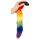 You2Toys Fluffy Tail Rainbow 3,5 cm