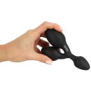 Black Velvets Triple Butt Plug