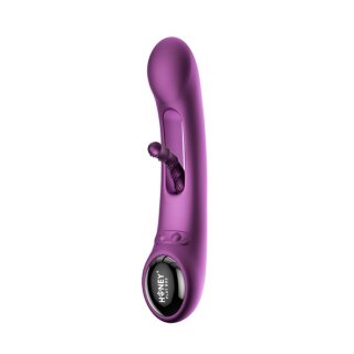 HoneyPlayBox app-controlled G-spot vibrator purple 21.1 cm Ø 3.7 cm