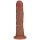 RealRock Vibrating Regular Curved Cock - 6 / 15,5 cm - Tan