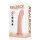 RealRock Vibrating Regular Curved Cock - 8 / 20,5 cm - Flesh