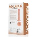 RealRock Vibrating Regular Straight Cock with Balls - 7 / 18 cm - Flesh