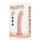 RealRock Vibrating and Rotating Regular Curved Cock - 8 / 20,5 cm - Flesh