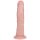 RealRock Vibrating and Rotating Regular Curved Cock - 8 / 20,5 cm - Flesh