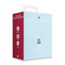Loveline Three-In-One Liquid Silicone Vibrator - Breezy Blue