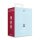 Loveline Three-In-One Liquid Silicone Vibrator - Breezy Blue