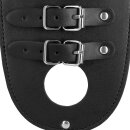 Shots-Ouch Xtreme Chastity Belt with Straps Black