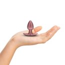 Ouch! Smooth Silicone Anal Plug Small 6.5 cm ø 2.6 cm Rose