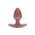 Ouch! Smooth Silicone Anal Plug Small 6.5 cm ø 2.6 cm Rose