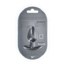 Ouch! Smooth Silicone Anal Plug Medium 7.9 cm ø 3.1 cm Black