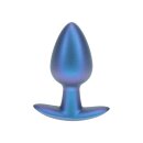 Ouch! Smooth Silicone Anal Plug Medium 7.9 cm ø 3.1 cm Blue