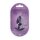 Ouch! Smooth Silicone Anal Plug Medium 7.9 cm ø 3.1 cm Purple