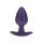 Ouch! Smooth Silicone Anal Plug Medium 7.9 cm ø 3.1 cm Purple