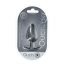 Ouch! Smooth Silicone Anal Plug Large 8.9 cm ø 3.5...