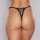 Allure Mesh Thong One Size Black