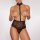 Allure Lovebug Thong with Halterneck One Size Black