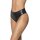 Mapalé High Waist Ruched Back Panty M/L Wet Look Black