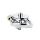 Kiotos Flat Chastity Device with Belt Silver
