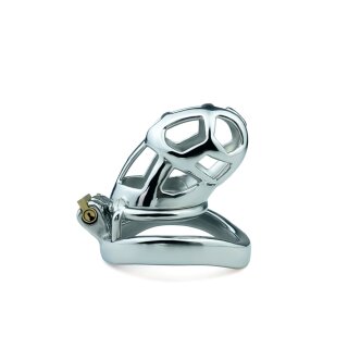 Kiotos Long Chastity Cage Silver