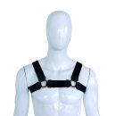 Kiotos Elastic Chest Harness L/XL Schwarz 110–130 cm