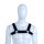 Kiotos Elastic Chest Harness L/XL Schwarz 110–130 cm