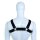 Kiotos Elastic Chest Harness L/XL Schwarz 110–130 cm