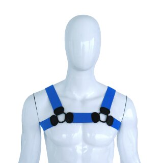 Kiotos Elastic Chest Harness S/M Blau 86-110 cm