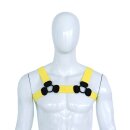 Kiotos Elastic Chest Harness L/XL Gelb 110–130 cm