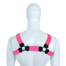 Kiotos Elastic Chest Harness S/M Pink 86-110 cm