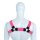 Kiotos Elastic Chest Harness L/XL Pink 110–130 cm