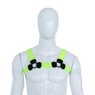 Kiotos Elastic Chest Harness S/M Grün 86-110 cm