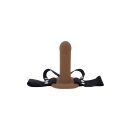 Evolved Our First Hollow Strap On Dark 6 Inch