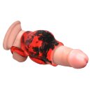XR Brands Hell Hound Ballstretcher Mehrfarbig 8,8 cm Ø 3 cm