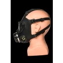 XR Brands Inhaler Gas Mask with Bottle Black & White