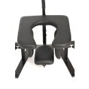 XR Brands Pleasure Throne Oral Sex Stuhl Schwarz