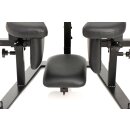 XR Brands Pleasure Throne Oral Sex Stuhl Schwarz