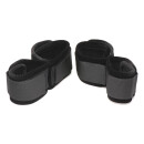 XR Brands Wrist and Ankle Cuffs Black