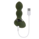 Evolved Lieutenant Vibrating Anal Plug - 12 cm