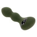Evolved Lieutenant Vibrating Anal Plug - 12 cm