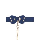 Taboom Silicone Collar and Leash Blue