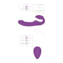 ToyJoy Designer Edition Nymphea Vibrating Strap-On Purple
